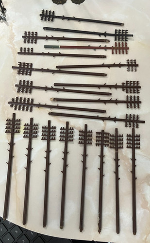 Plastic gauge telegraph - gauge,