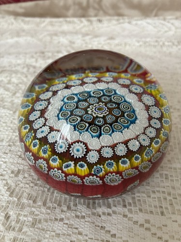 Art glass vintage millefiori - art,