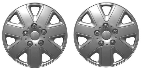 Pair silver caravan - silver,