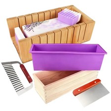 Soap Making Kit Wooden Cutting