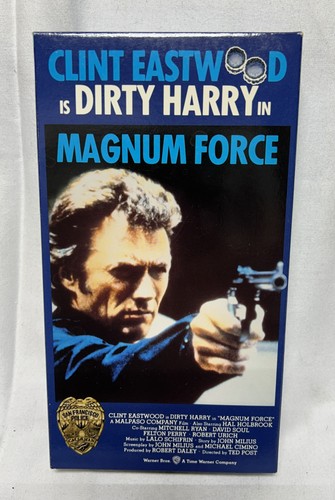 Dirty harry magnum force vhs - dirty,