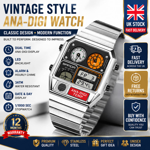 Sanda multifunction watch - watch,