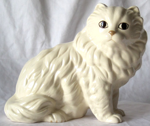 Vintage white persian ceramic - persian,