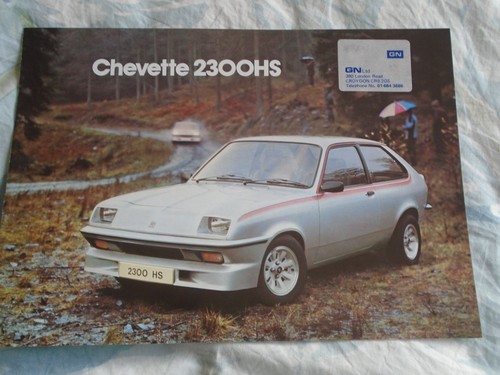 Vauxhall chevette 2300 - vauxhall, hs