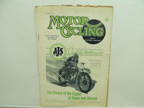 Oct 1947 motorcycling - motorcycling, magazine
