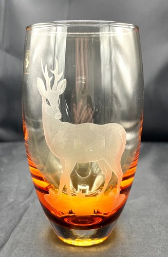 Caithness crystal glass vase - glass,