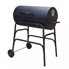 Oil Drum Charcoal BBQ Grill