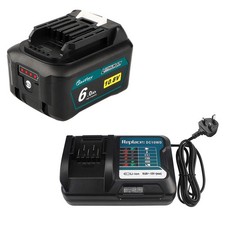 10.8V 12V 6.0Ah Li-Ion battery for Makita BL1040 BL1041 BL1015 + DC10WD Charger
