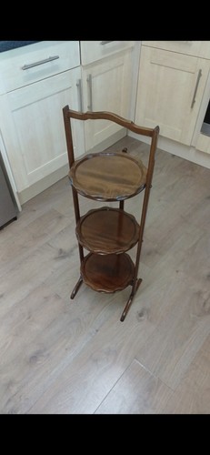 Edwardian mahogany tier - mahogany,