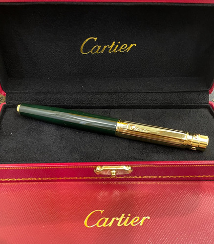 Cartier green and - cartier, cap
