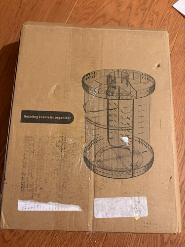 Rotating clear plastic - clear,