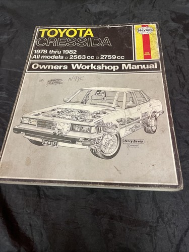 Toyota cressida 1978 thru - toyota,