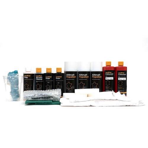 Leather paint kit - kit, colouring