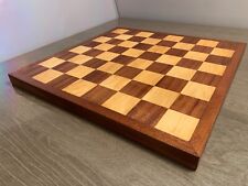 Premium Handcrafted Mahogany & beech Chessboard - Made in my workshop by myself 