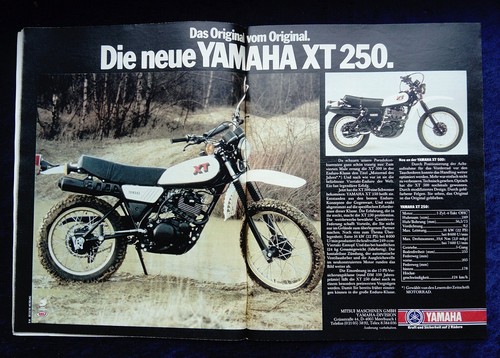 Yamaha 250 original - xt,