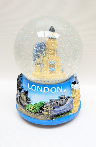 London musical snow globe - london,