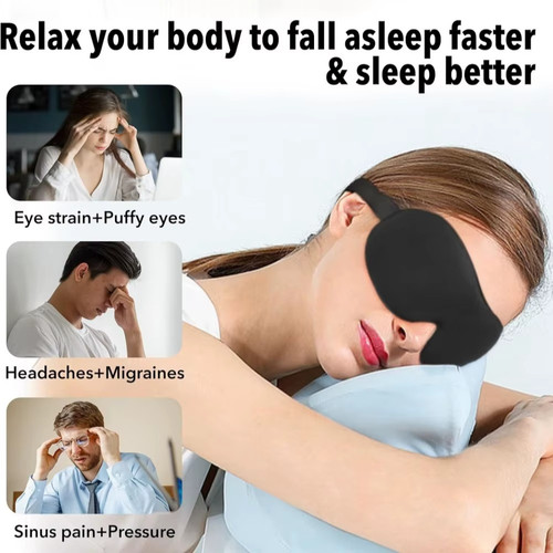 Soft padded sleep mask - padded,