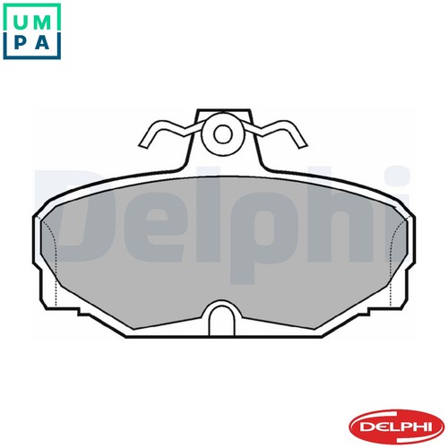 Brake pad set disc - pad,