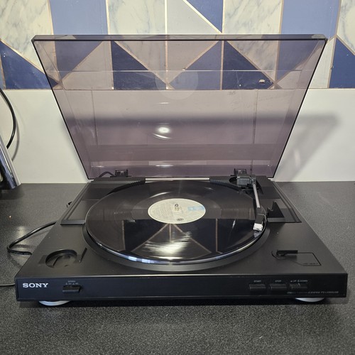 Sony stereo turntable record - sony,