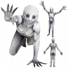 Kids The Rake Morphsuit Boys Girls Creepepasta Halloween Fancy Dress Costume UK