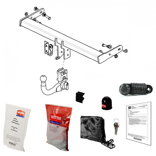 Witter towbar for volvo - towbar, s60