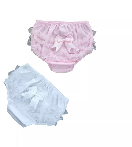 Baby girls frilly pants - girls,