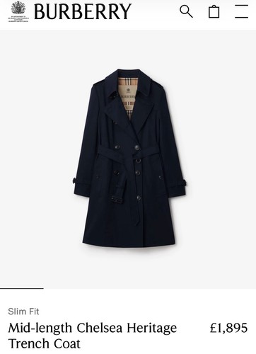 Burberry mid length chelsea - burberry, mid-length