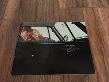 Original brochure VW 1500 Karmann Ghia Volkswagen Wolfsburg classic car