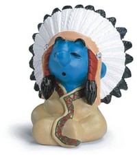 CHIEF AMERICAN INDIAN SMURF