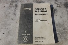 1998 Corvette Service Manual