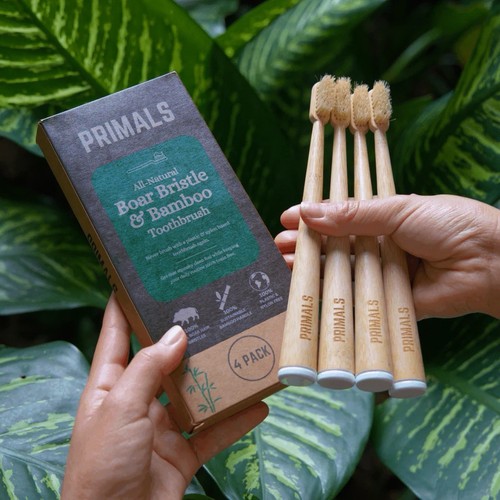 Primals boar bristle bamboo - &,
