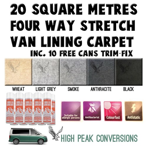 Sqm camper van lining - 20,