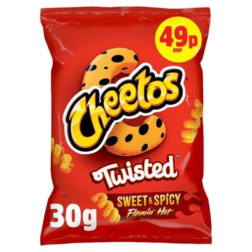 Cheetos twisted sweet - sweet, spicy