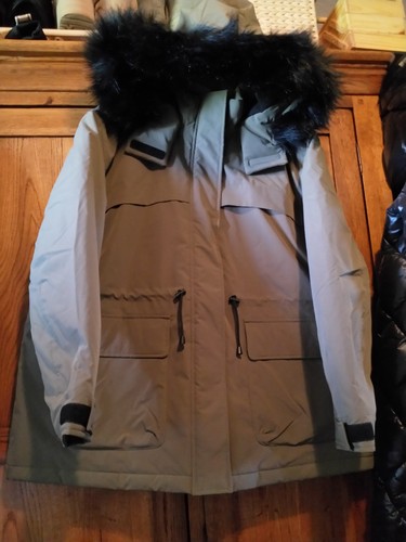 Primark green parka - parka, size