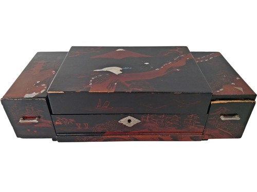 Vintage asian inspired wooden - asian,