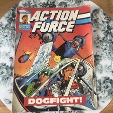 Action Force #4 Marvel UK Vintage Comic (1987)