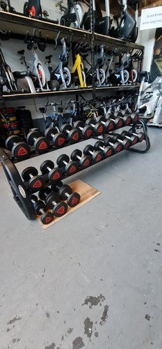 Ziva dumbbells and - , rack