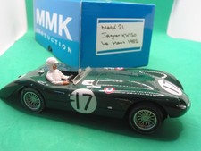 MMK  21 JAGUAR XK120 LE MANS 1952 GREEN #17   STUNNING 1/32ND SLOT CAR