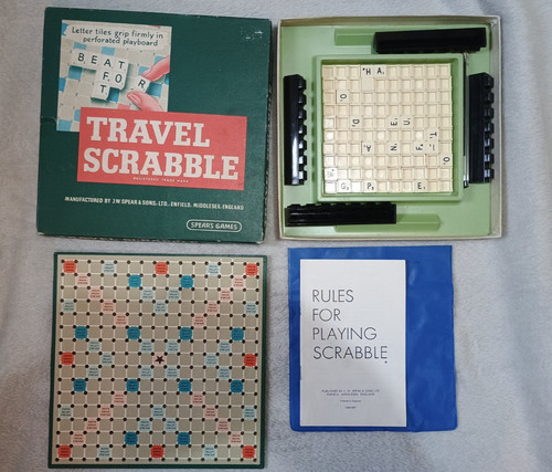 Scrabble travel edition - scrabble, by