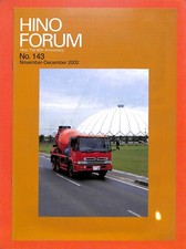 HINO TRUCKS / MAGAZINE " HINO FORUM " TRUCK OF THE FUTURE / 2002 / ENGLISH