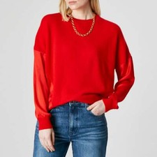 Amanda Wakeley Red Round Neck