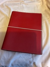 filofax a5 domino  Red  . New
