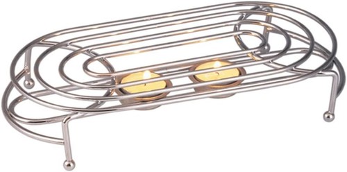 Food warmer silver 2tea - food,