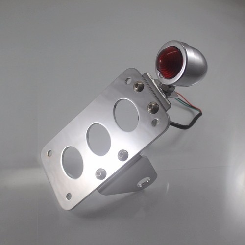 Chrome tail light - side, axle
