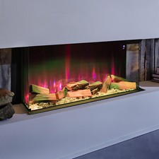 40-100in LED Fireplace Media