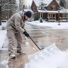 VEVOR Snow Pusher Shovel 24"