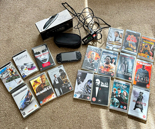 Sony psp 2003 piano - black, pal
