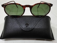 80's VINTAGE RAY-BAN B&L U.S.A. ASBURY OVAL CLASSIC TORTOISE W1716  & BLACK CASE