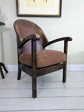 Tan Leather Club Armchair