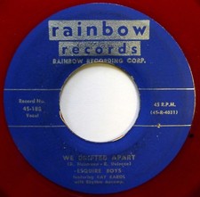 ESQUIRE BOYS 45 We Drifted